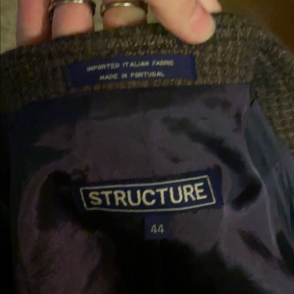 Structure Men’s Casual Tweed Sports Jacket - Picture 11 of 15